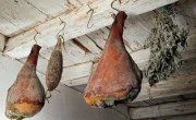 Croatian smoked ham - pršut